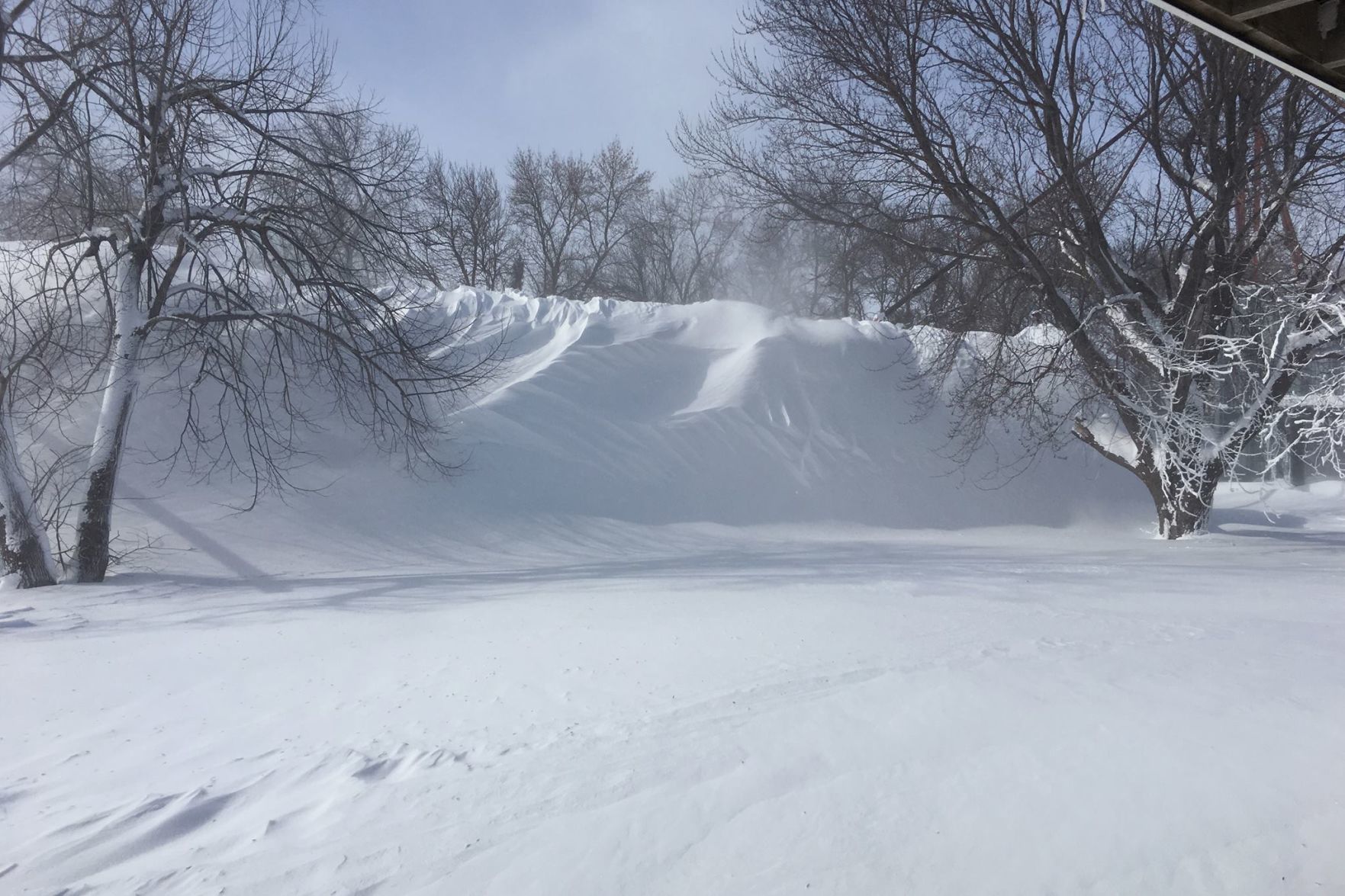 Snow drift